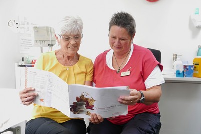 Women reading an Advance Care Plan
