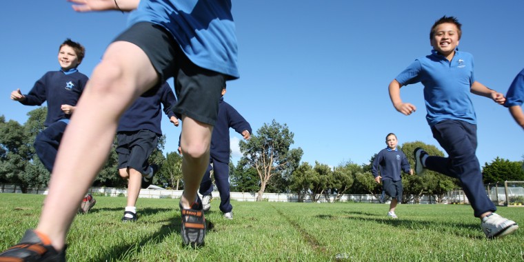 Youth running