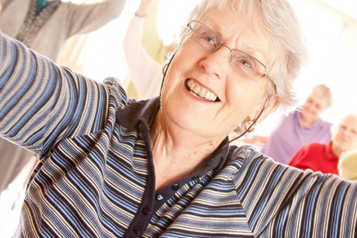 Older persons exercise group