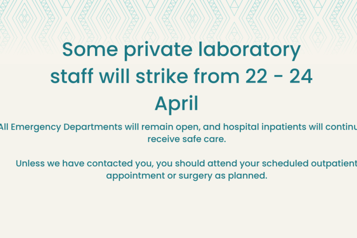 Strike Action: Private Lab Union members April 2025
