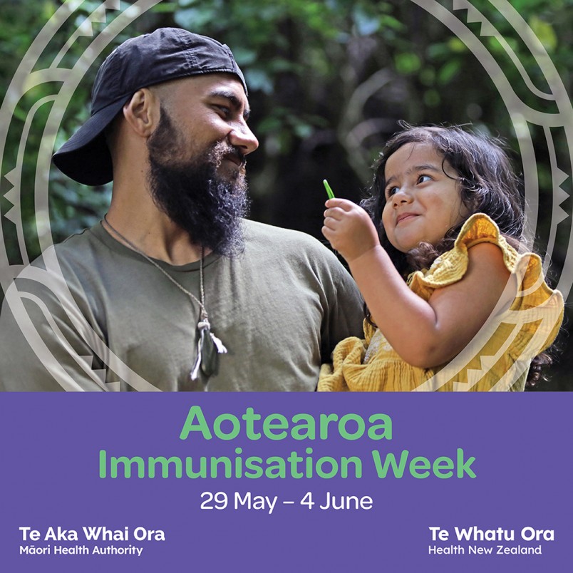 Aotearoa Immunisation Week 2023 Web image