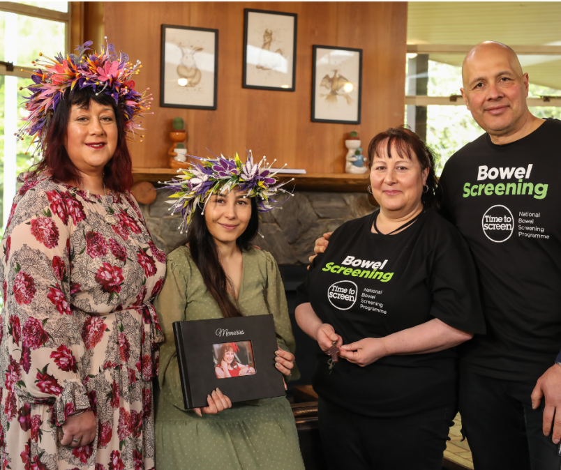 Lisa Tou-McNaughton Bowel Screening Champion 