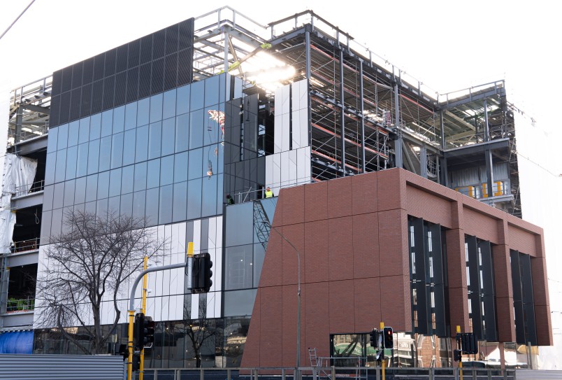 New Dunedin Hospital Façade