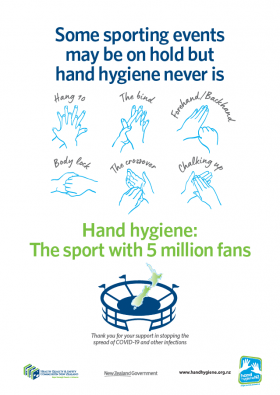 Hand Hygiene the sport with 5 million fans