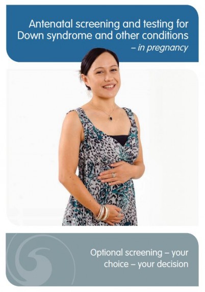 CHH0023 HE2382 Antenatal Screening and Testing for Down Syndrome and Other Conditions pamphlet