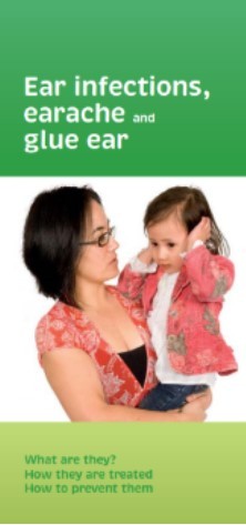 HE1414 Ear Infections, Earache and Glue Ear DLE pamphlet