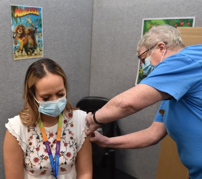 Dunedin Immunisation Centre - credit Gregor Richardson ODT